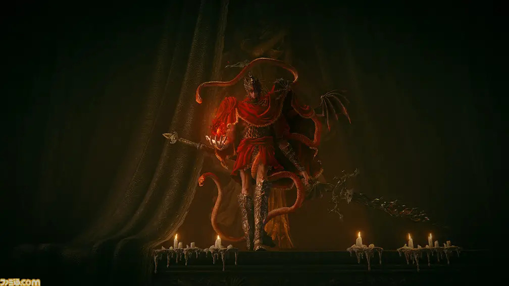 Messmer walks forward in the new Elden Ring DLC.