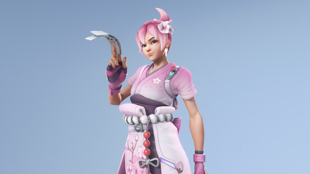 Overwatch 2 Sakura Kiriko skin