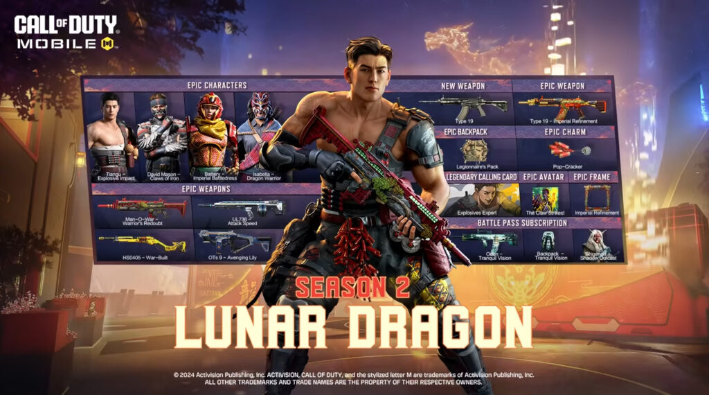 CoD Mobile Season 2 Battle Pass 2024