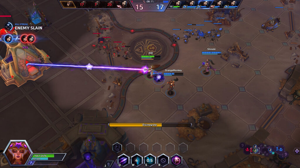 Lost Cavern is a single-lane map in Heroes of the Storm