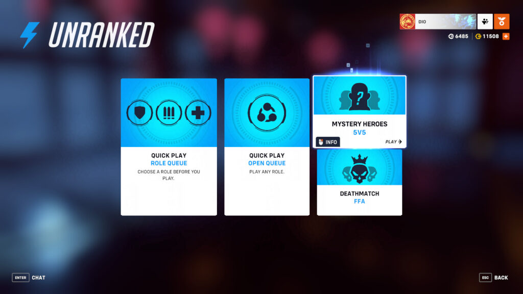 Overwatch 2 Mystery Heroes game mode 