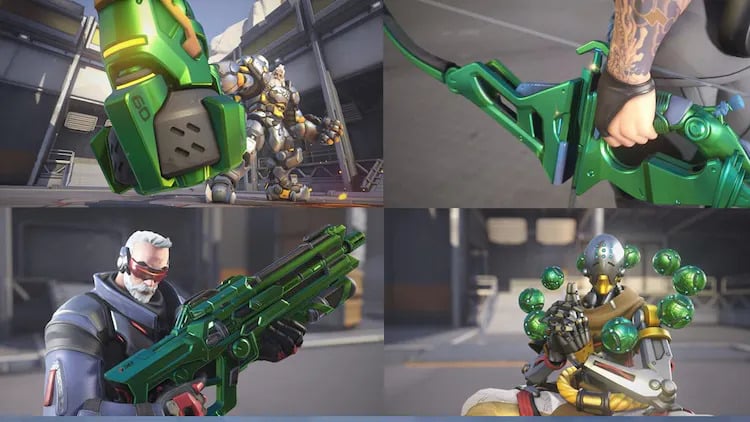Overwatch 2 jade weapon teasers