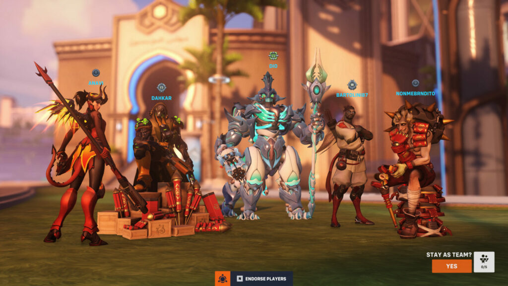 Overwatch 2 CTF Blitz victory screen
