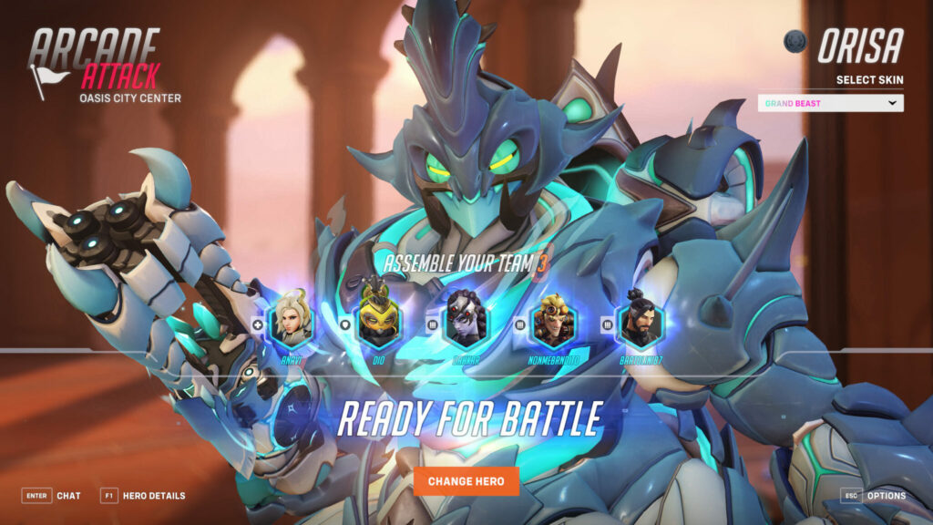 Your team can select any role combination