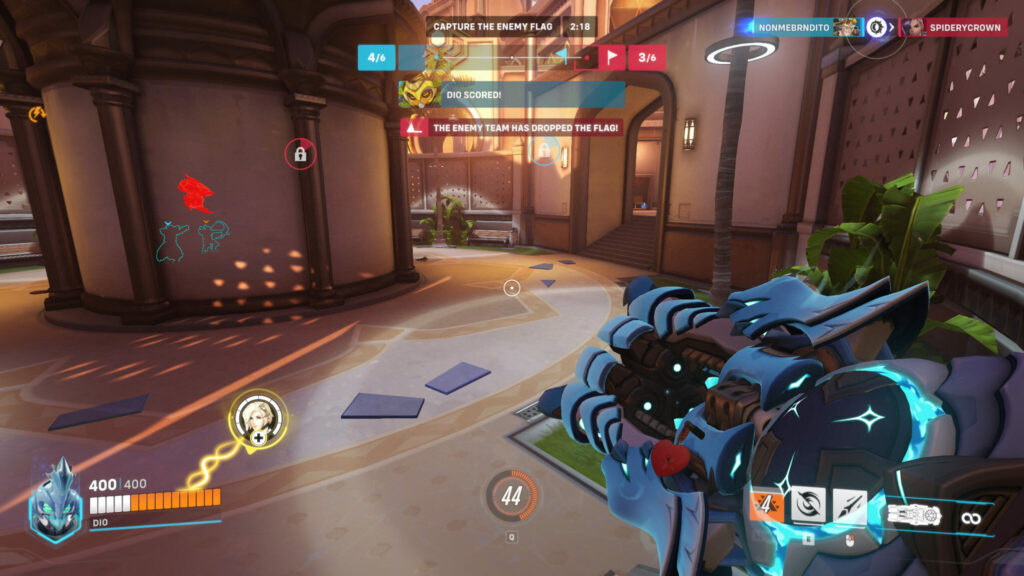 Score six points to win Overwatch 2 Lunar New Year CTF Blitz