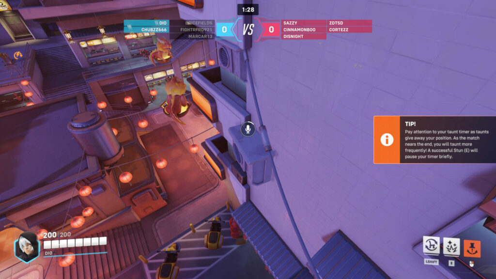 Pay attention to the timer for voice lines 
