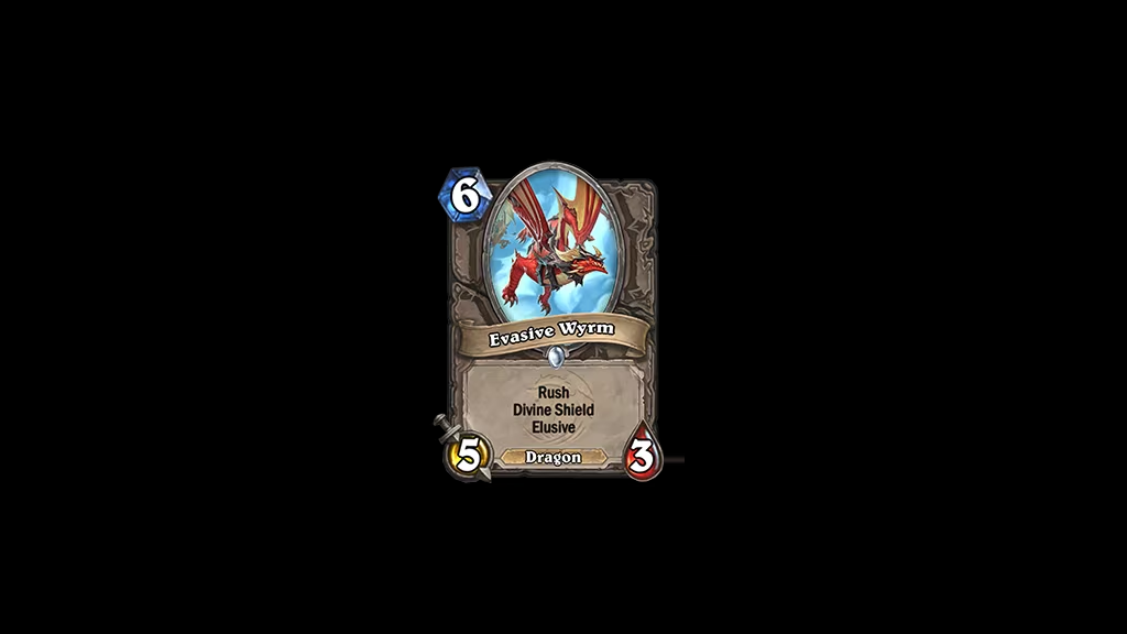 Hearthstone Elusive keyword for Evasive Wyrm