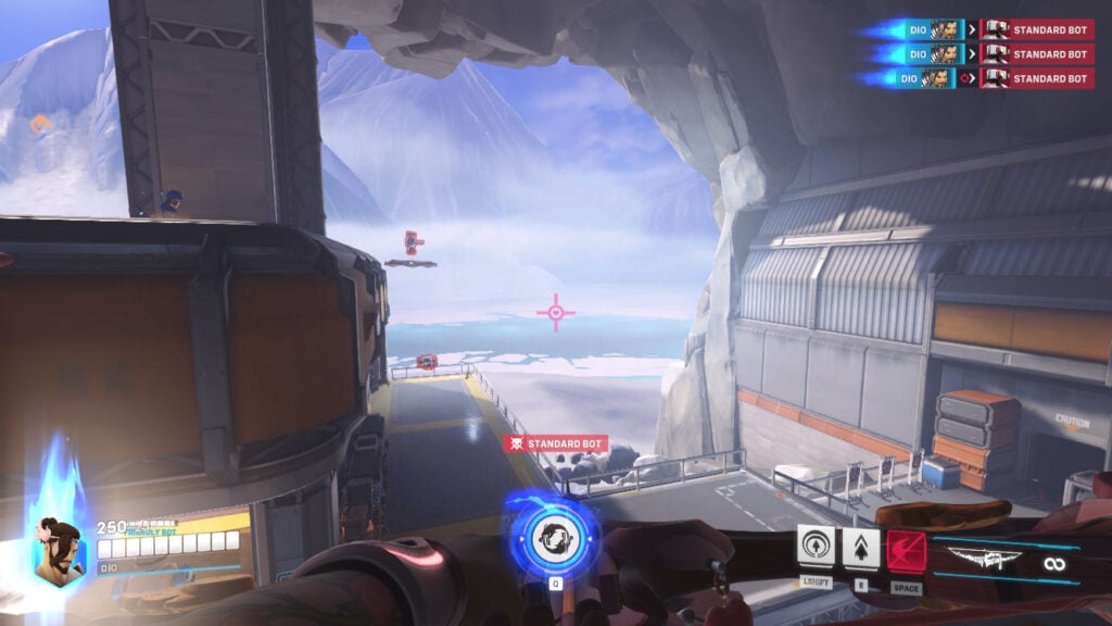Cupid Hanzo with the heart crosshair 