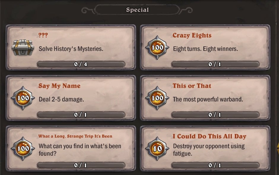 New Hearthstone puzzles