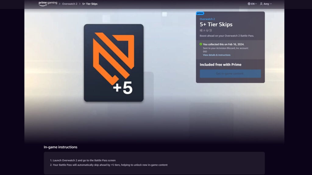 Free Overwatch 2 Battle Pass tier skips