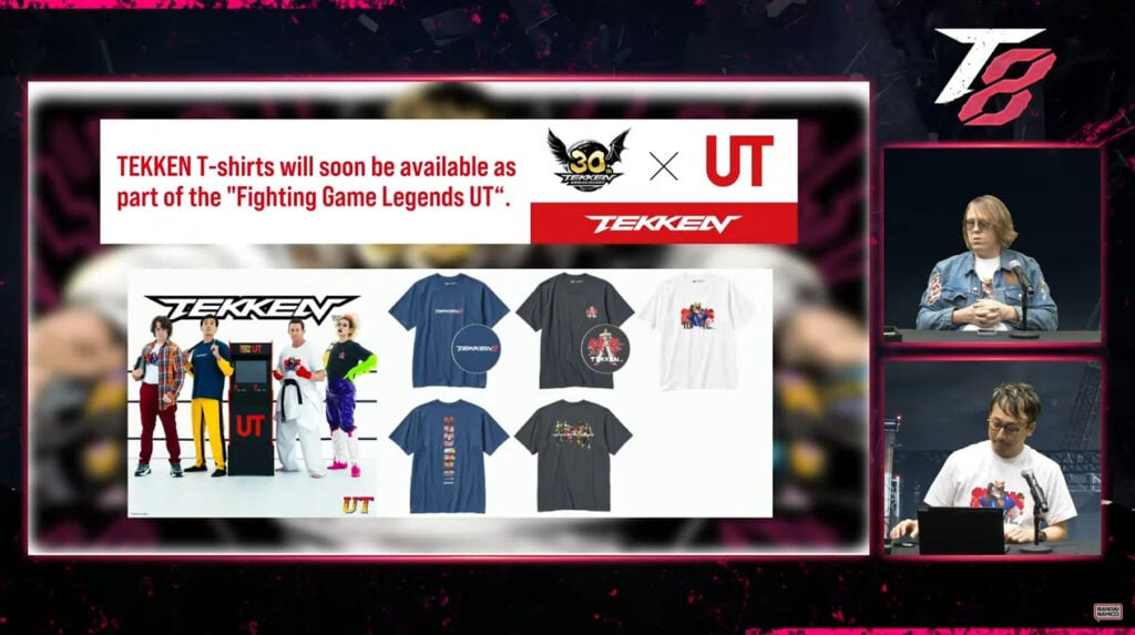 Tekken 8 Uniqlo collection
