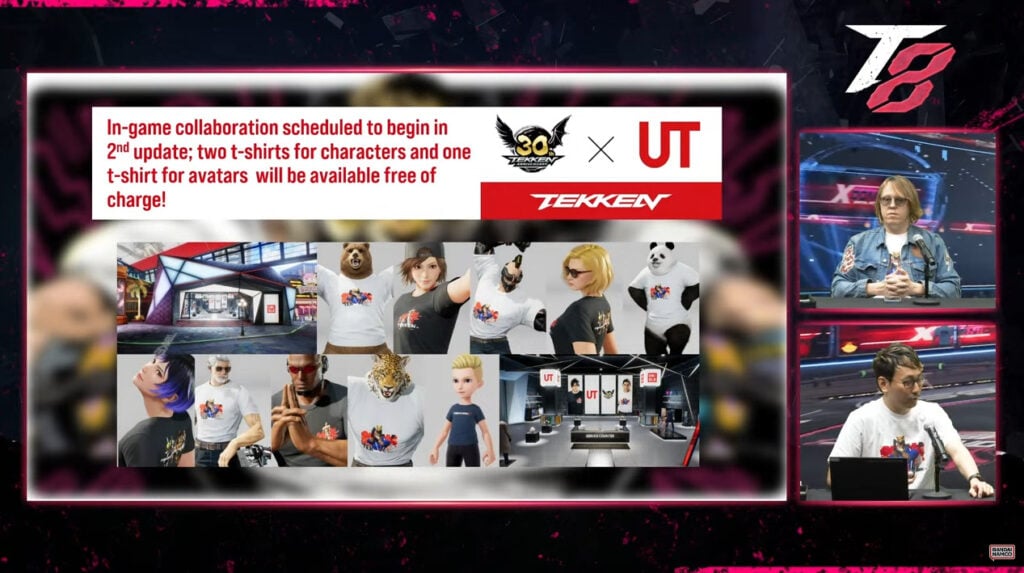 Tekken 8 Uniqlo collaboration details