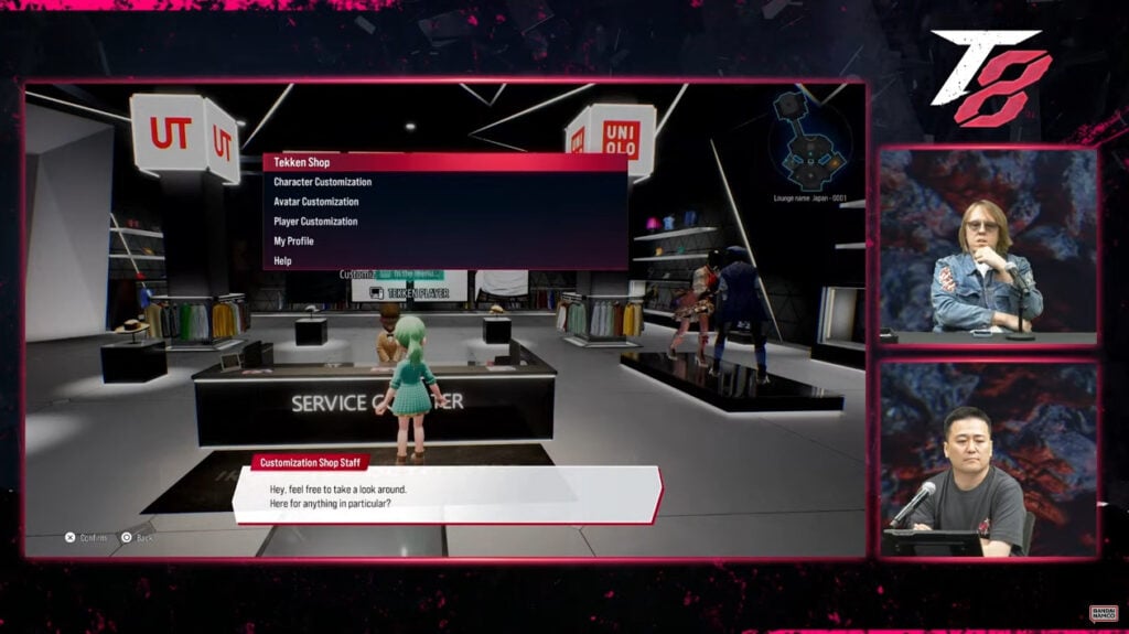 Uniqlo in the Tekken 8 Shop