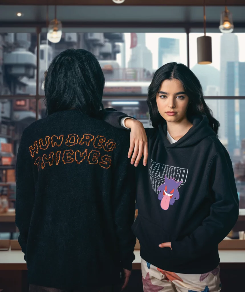 Collection piece from 100 Thieves x Pokémon