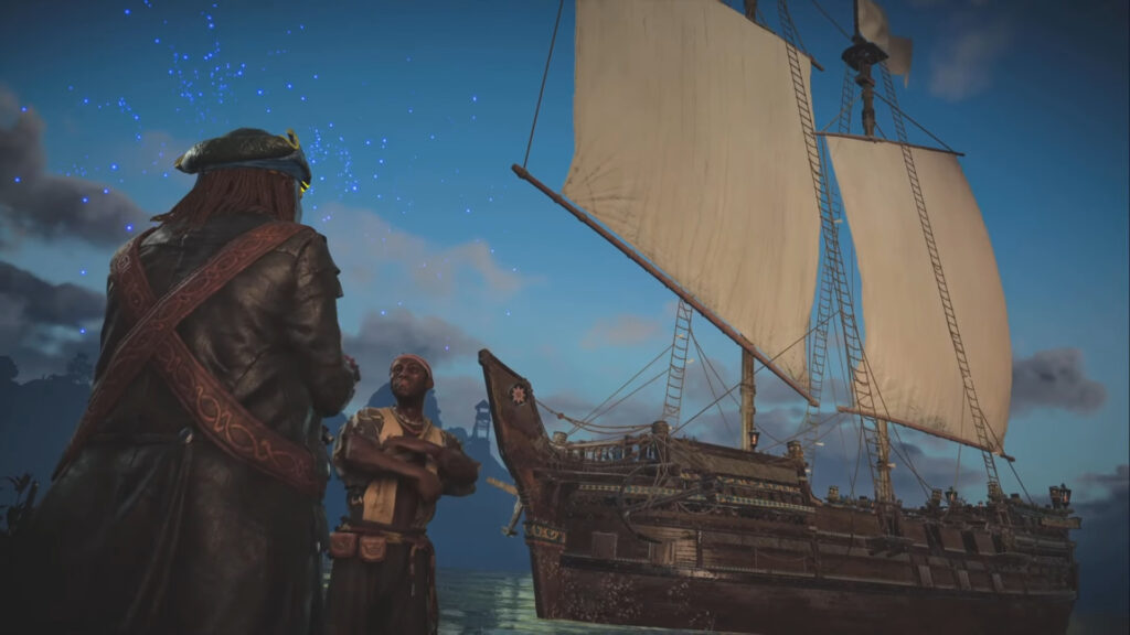 A Sambuk ship after being built.