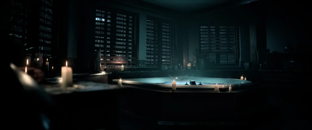 The cabin bathtub from the Until Dawn remake