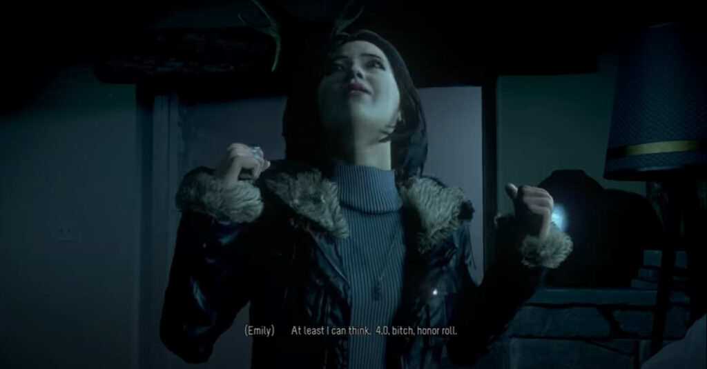 Emily from the original 2015 Until Dawn