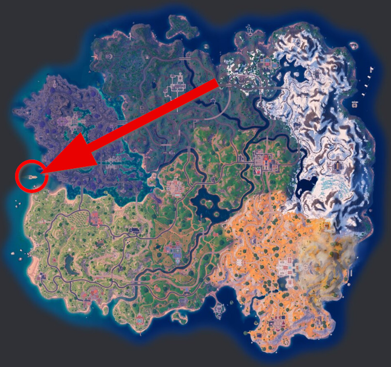 Where is Midas in Fortnite? Map display