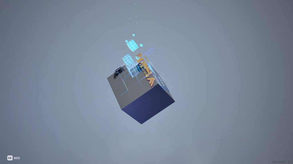 The Anti-Gravity Cube gadget.