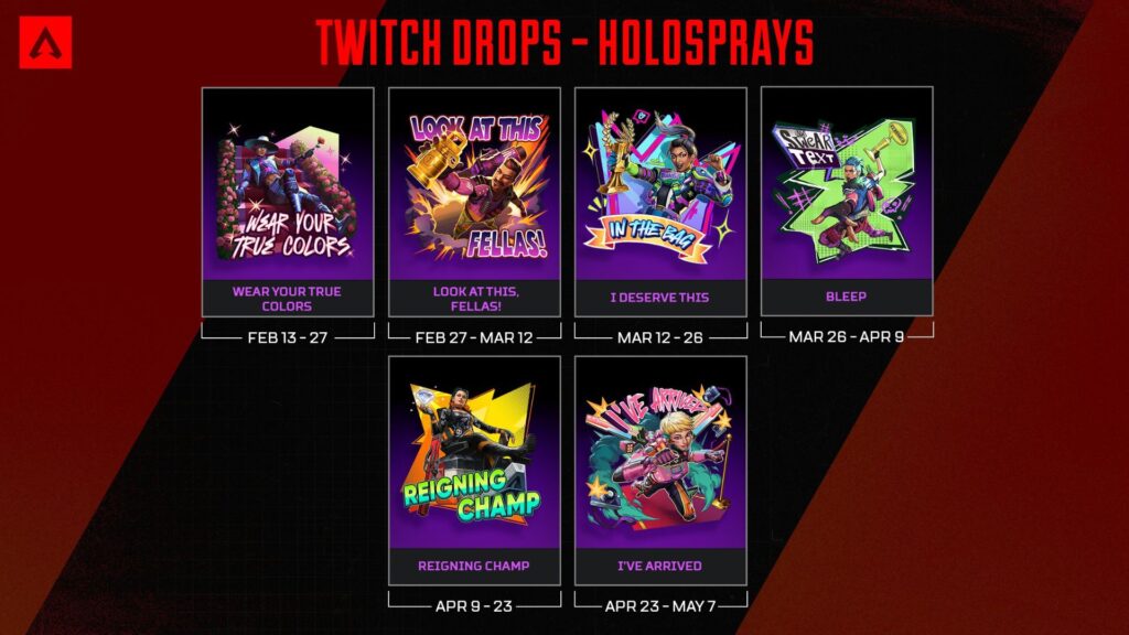 Apex Legends reveals Twitch drops for ALGS Year 4 Pro League