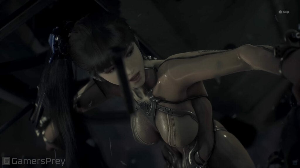 Eve from Stellar Blade's nude colored outfit.