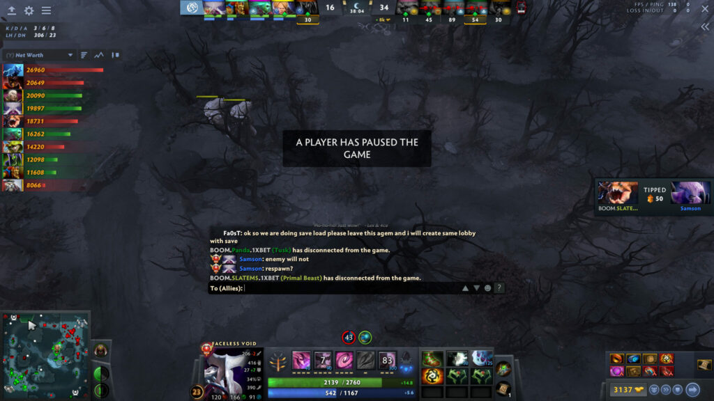 Admin: Ok, so we are doing save-load. Please, leave this game and I will create the same lobby with the save file.
 Sammyboy: Enemy will not respawn?