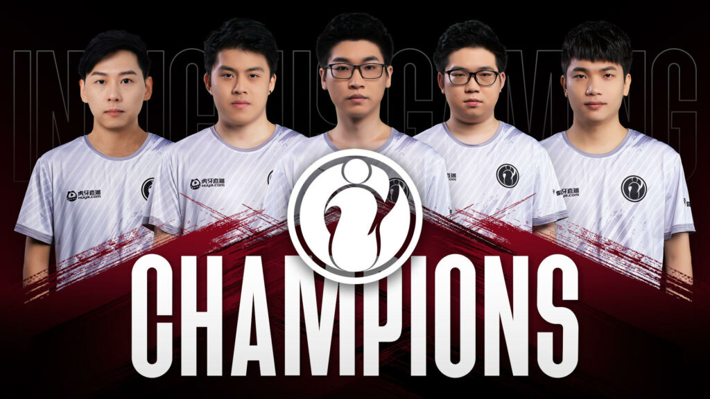 Champions of Singapore Major 2021 (Image by ONE Esports)