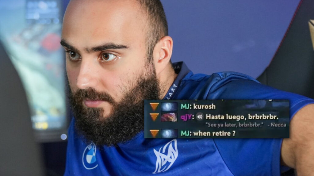 Dota 2 player trashtalks KuroKy in official match, proceeds to lose in 16 minutes