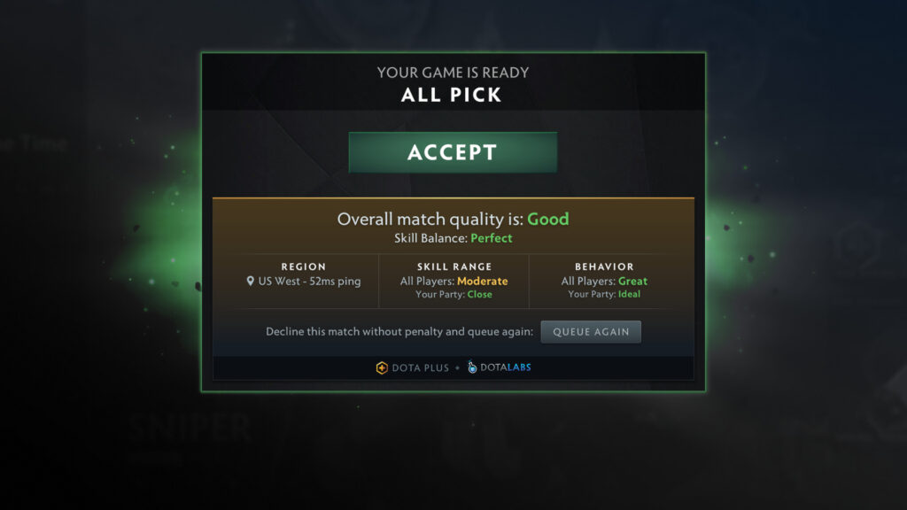 Valve introduces Dota Plus Pre-Match analytics, a new way to matchmake