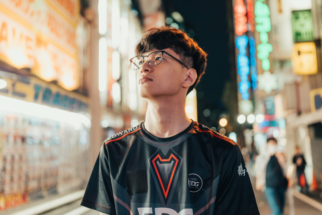 TOKYO, JAPAN - JUNE 09: Wang "nobody" Senxu of EDward Gaming at VALORANT Masters Tokyo Features Day on June 9, 2023 in Tokyo, Japan.