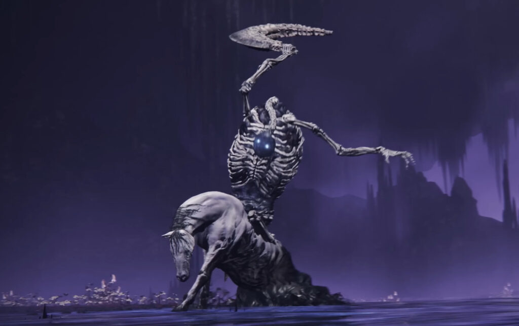 Elden Ring Shadow of the Erdtree frisbee skeleton