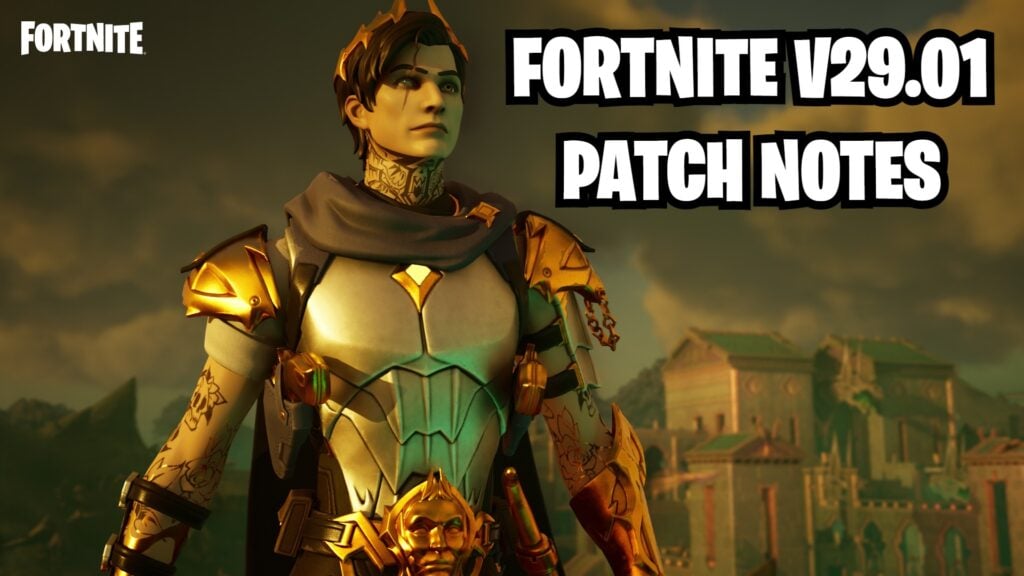 Fortnite v29.01 patch notes: The Rise of Midas update