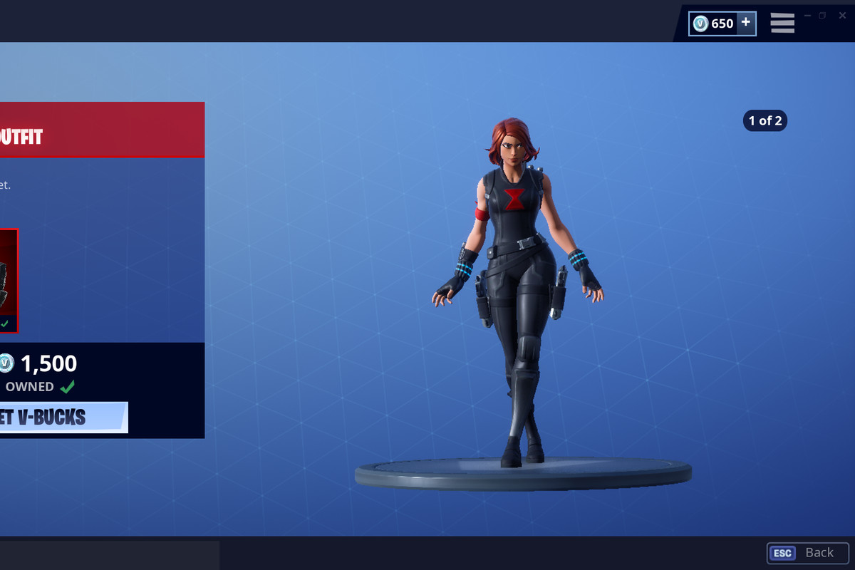 Is the Black Widow skin rare in Fortnite?