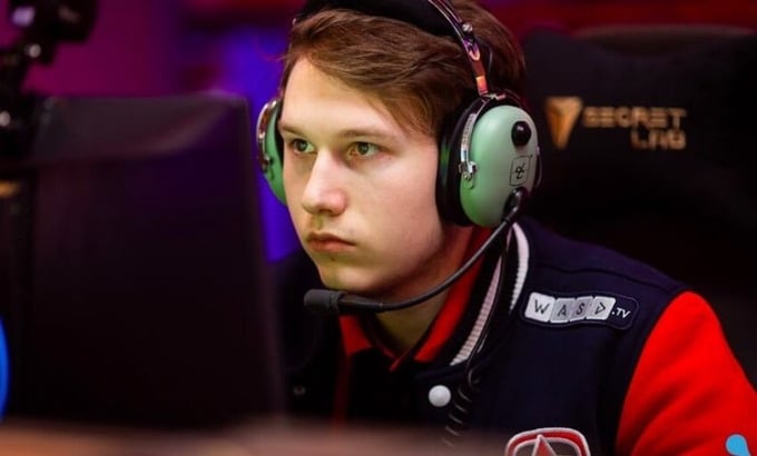 Gpk at Gambit Esports (Image via Team Spirit X post)