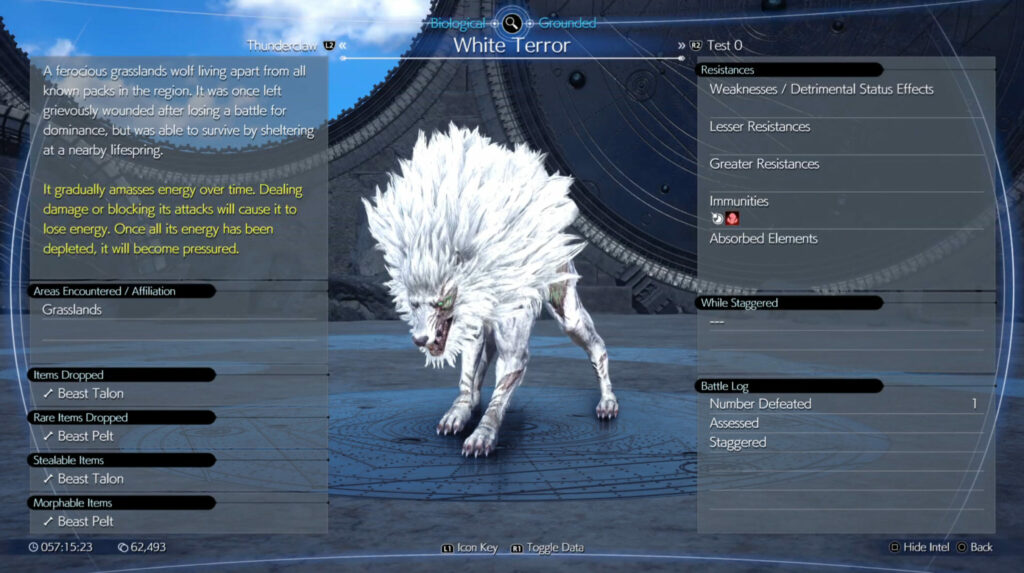 How to pressure enemies in FF7 Rebirth when they have no elemental weaknesses (Via in-game screen shot)