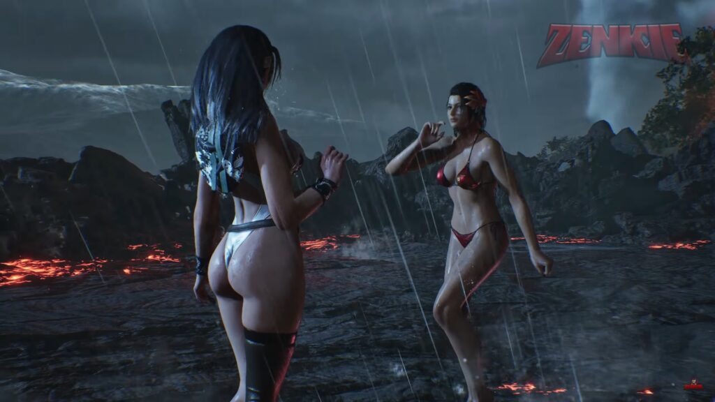 Jun Kazama as Azucena using Tekken 8 Mod