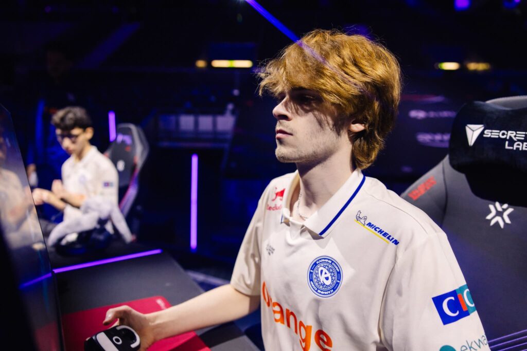 Marshall N4RRATE Massey of Karmine Corp competes at VALORANT Masters Madrid Swiss Stage Day 3 at the Madrid Arena on March 16, 2024 in Madrid, Spain. 