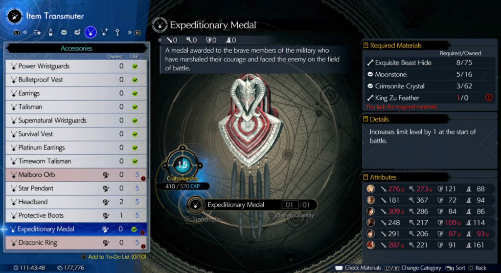 King Zu - Expeditionary Medal (Via in-game screen shot)