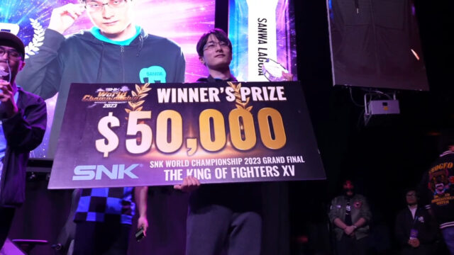 Laggia wins SNK World Championship 2023 Grand Final!