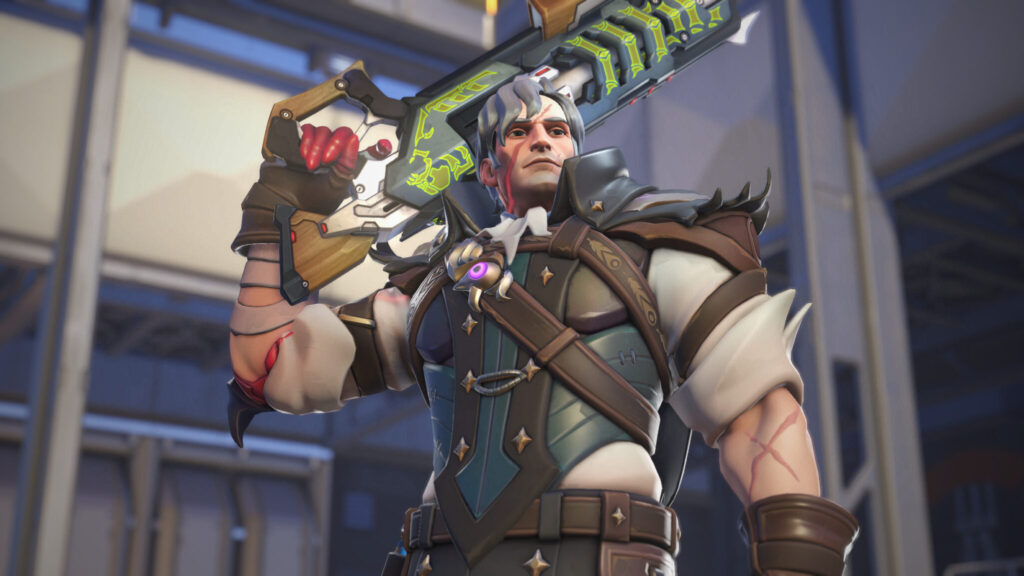 Overwatch 2 Los Muertos weapon skins respond to light and shadows