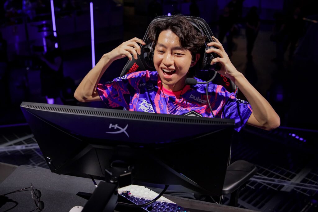 Jason f0rsakeN Susanto of Paper Rex competes at VALORANT Masters Madrid Playoffs - Day 2 at the Madrid Arena on March 22, 2024 in Madrid, Spain.