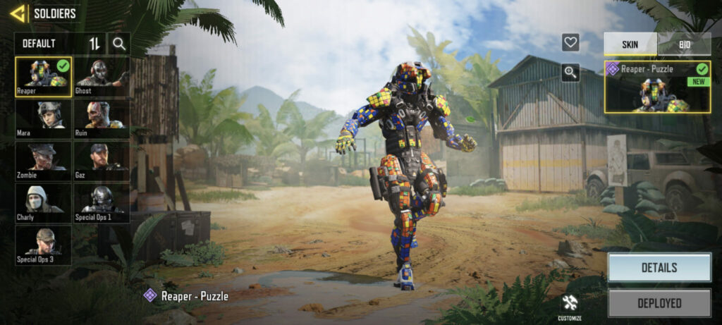 Reaper - Puzzle Epic Operator Skin