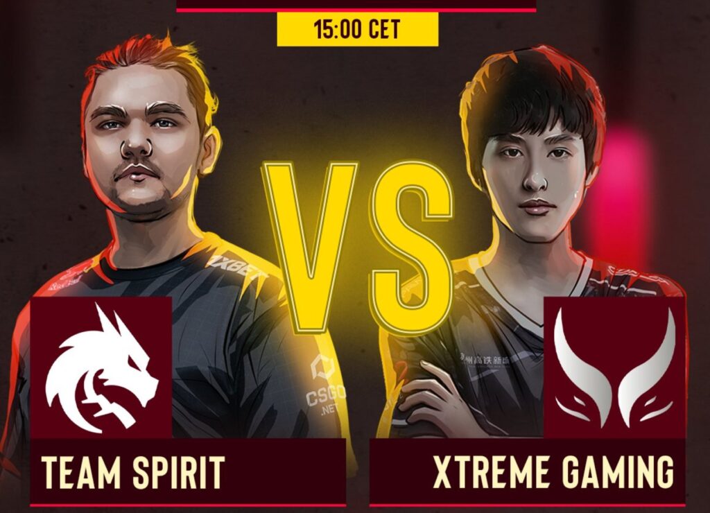 Team Spirit vs Xtreme Gaming at DreamLeague S22: Live Score, results and more