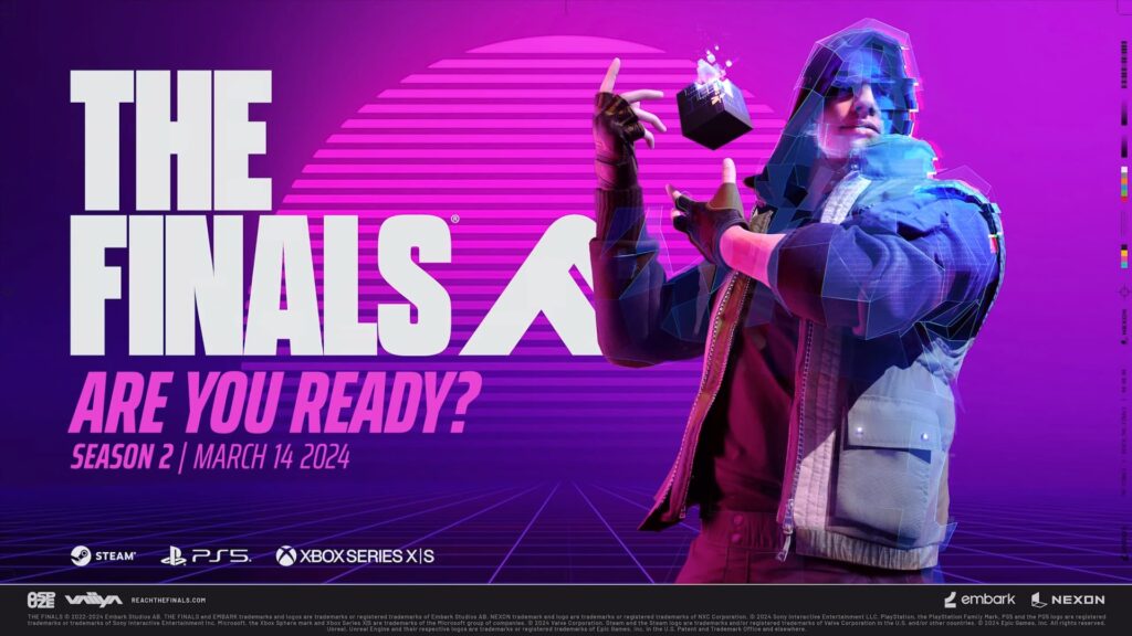 The graphic for The Finals Season 2.