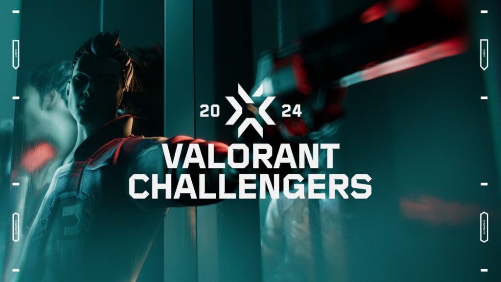 The VALORANT Challengers logo with Yoru holding a Sheriff.