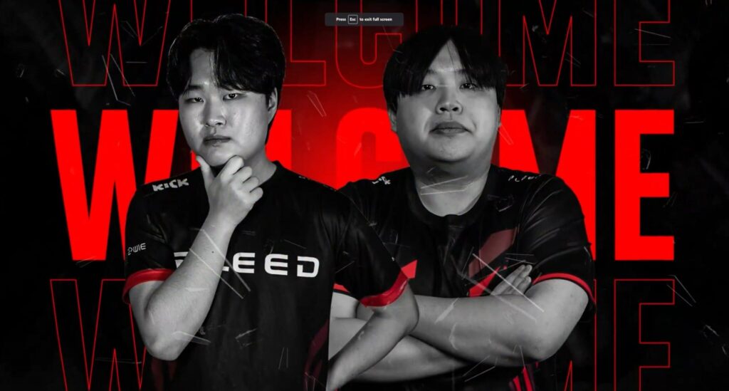 Bleed Esports completes VALORANT roster with two new signings