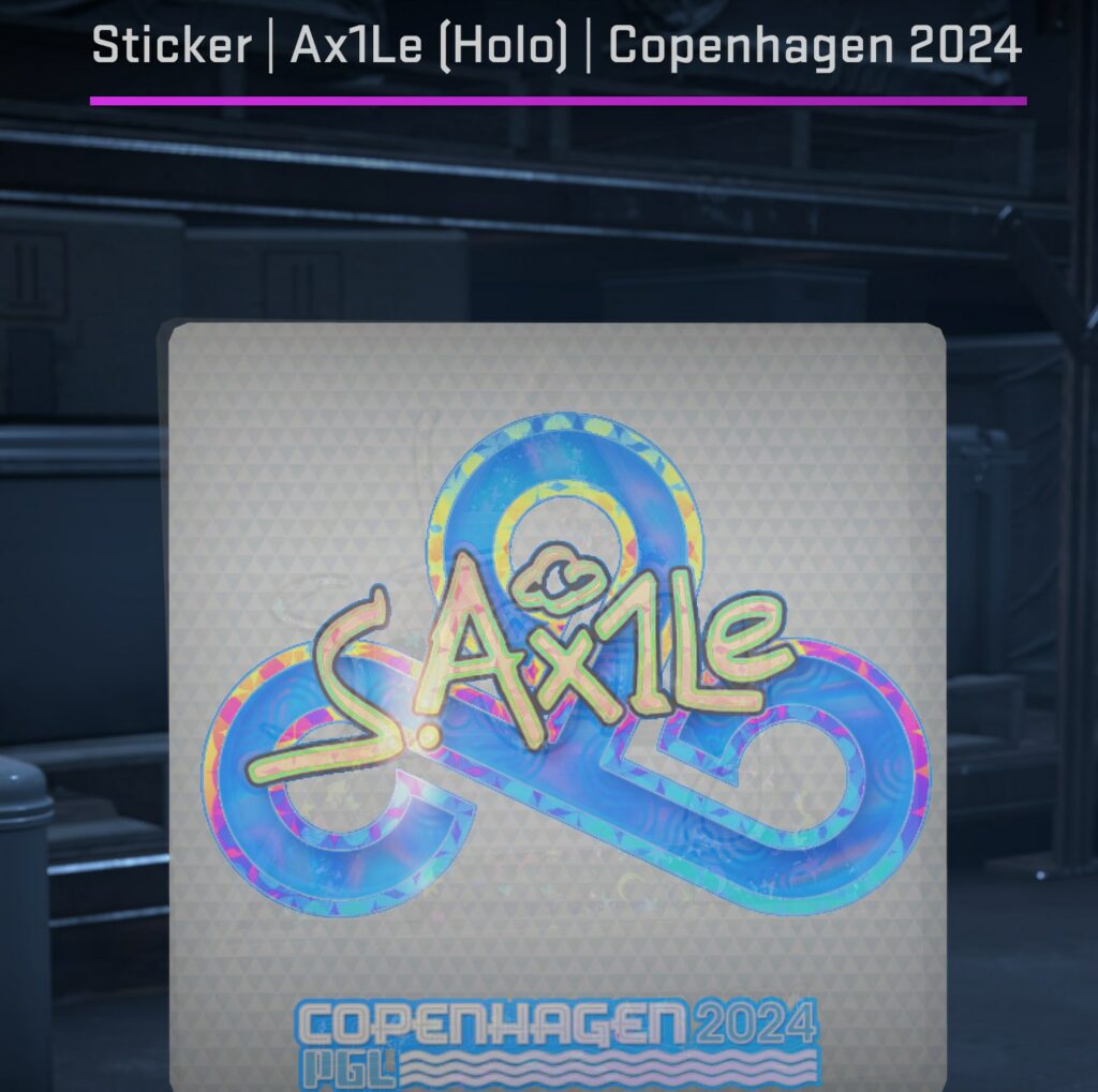 Ax1le ()Holo) CS2 Sticker