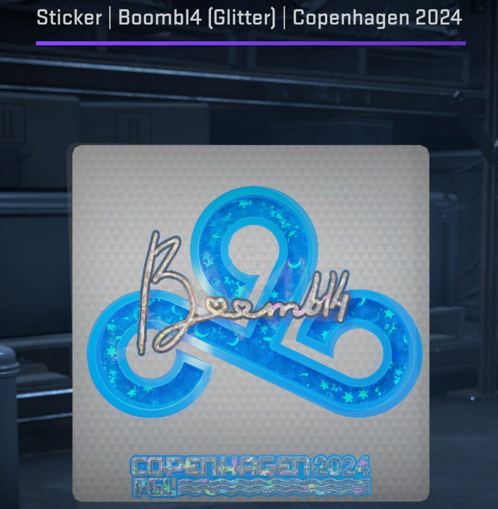 Boombi4 (Glitter) CS2 Sticker