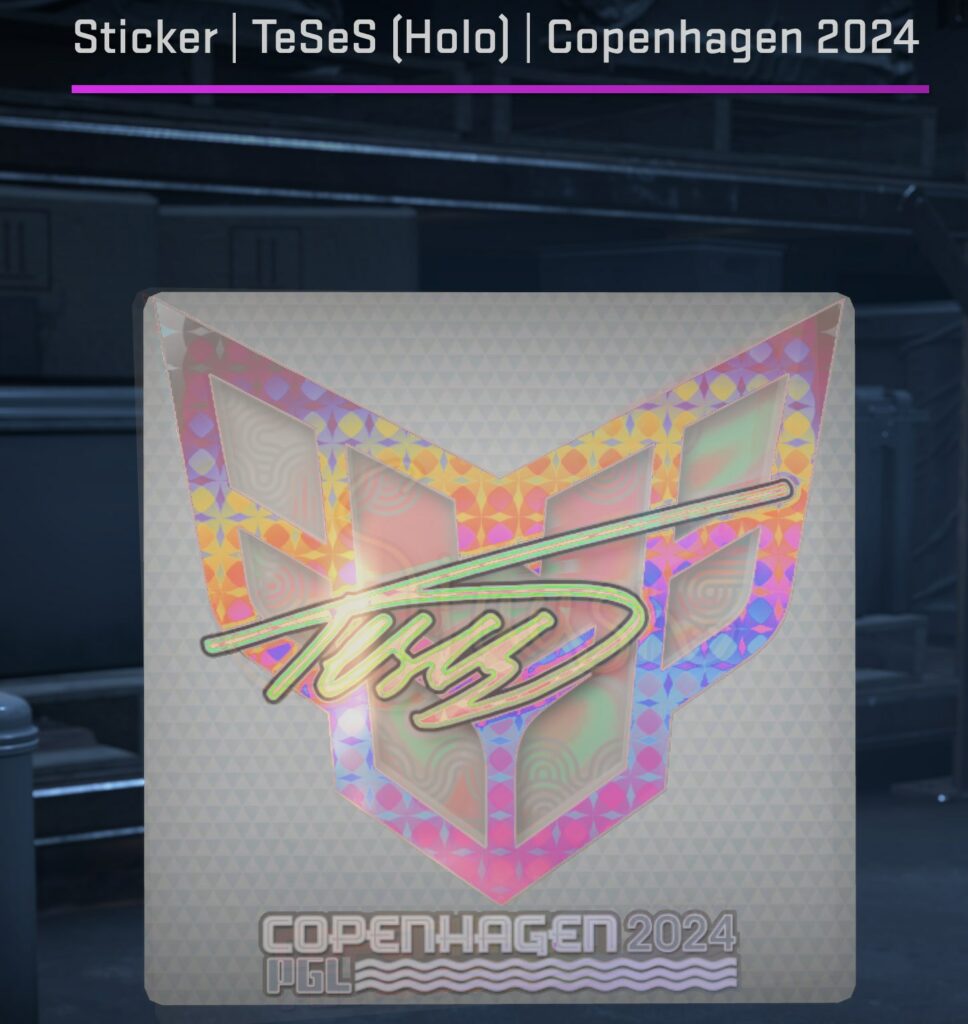 TeSeS (Holo) CS2 Sticker