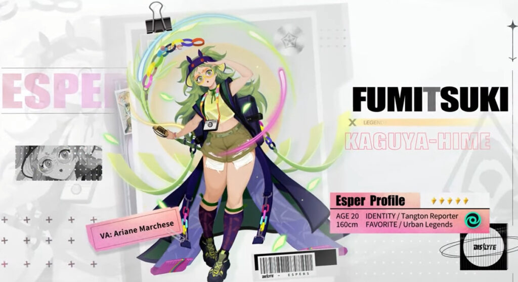 Kaguya-hime's Esper profile